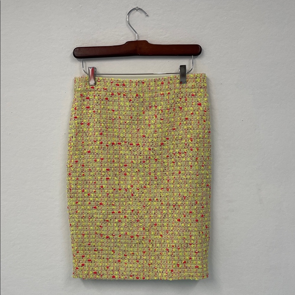 J Crew No. 2 Tweed Pencil Skirt   New